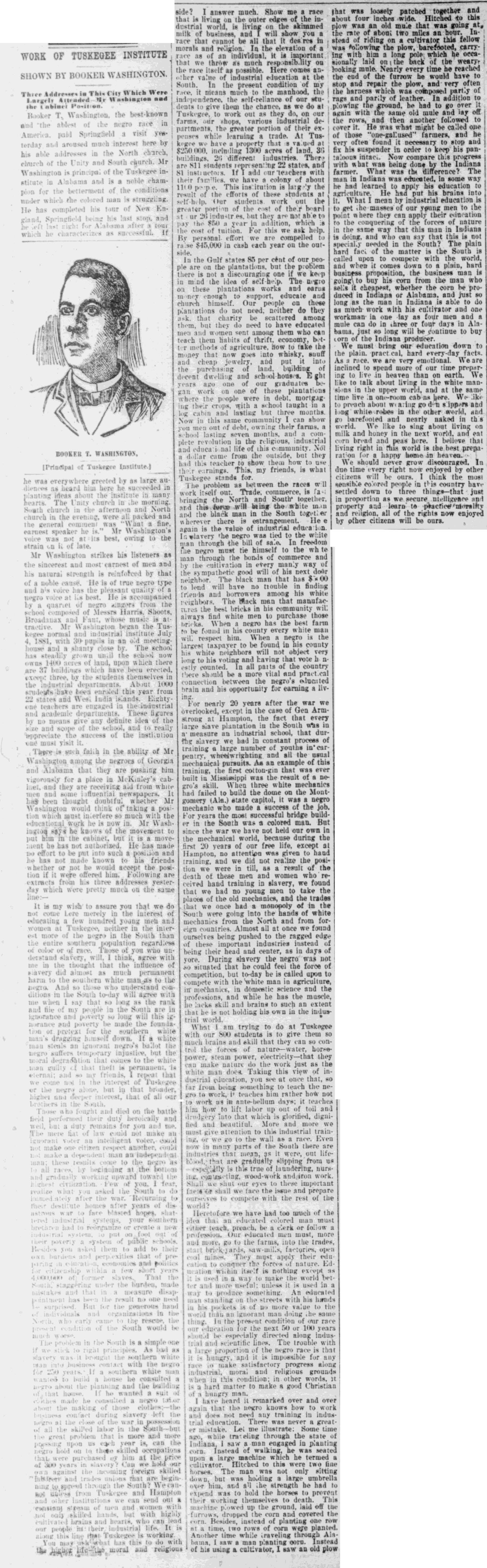 Springfield Daily Republican. December 21,1896.