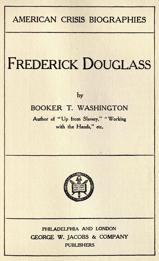 Douglas by Washington Title Page.jpg