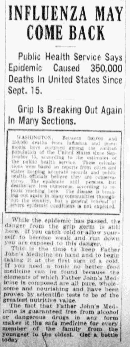 InfluenzaBPDF#15 Fort_Wayne_News_Sentinel_published_as_The_Fort_Wayne_News_and_Sentinel___December_31_1918_Page_1.jpg