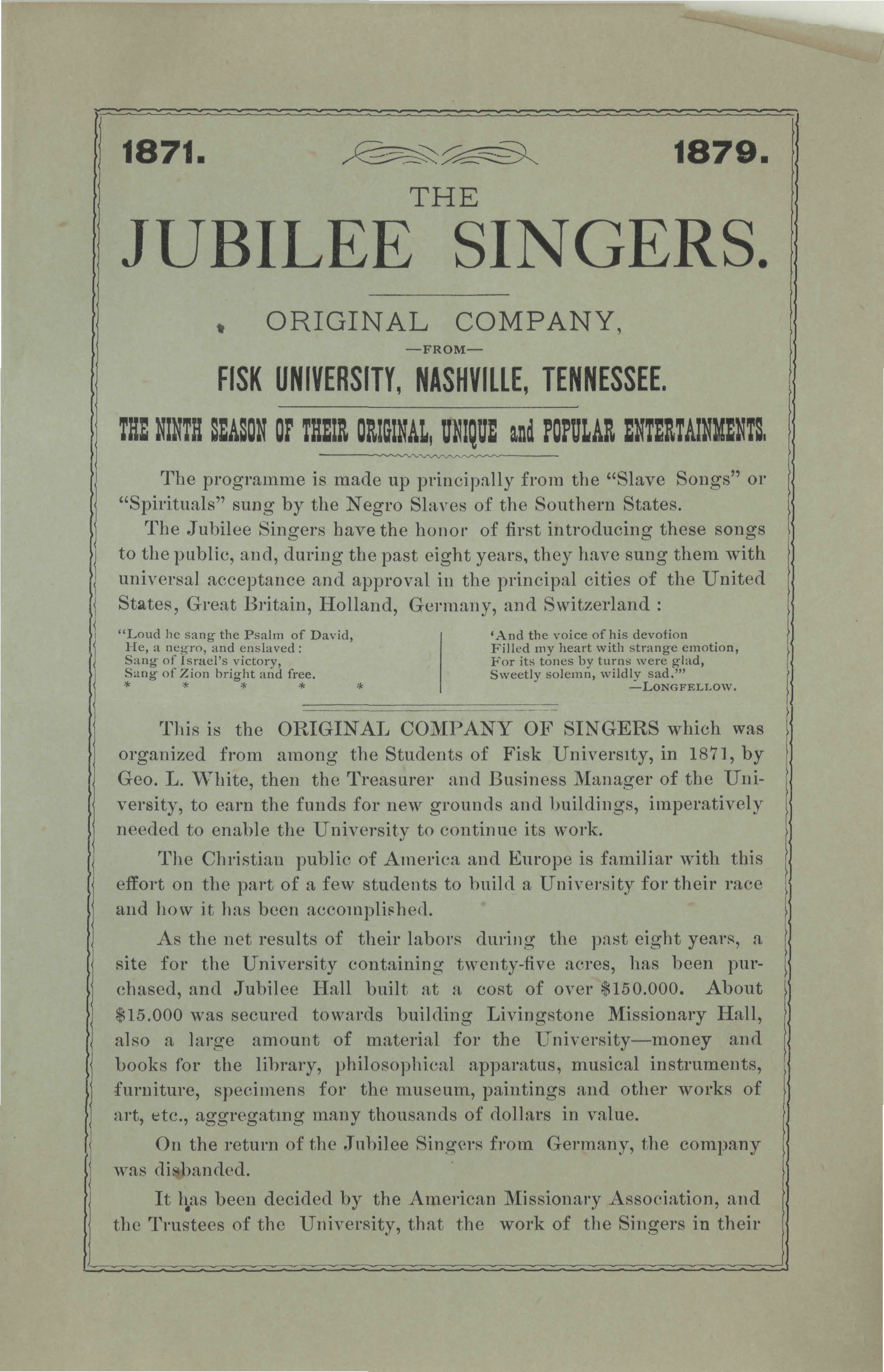 1871._1879._The_Jubilee_Singers._Original_company__1876. From American Broadsides and Ephemera