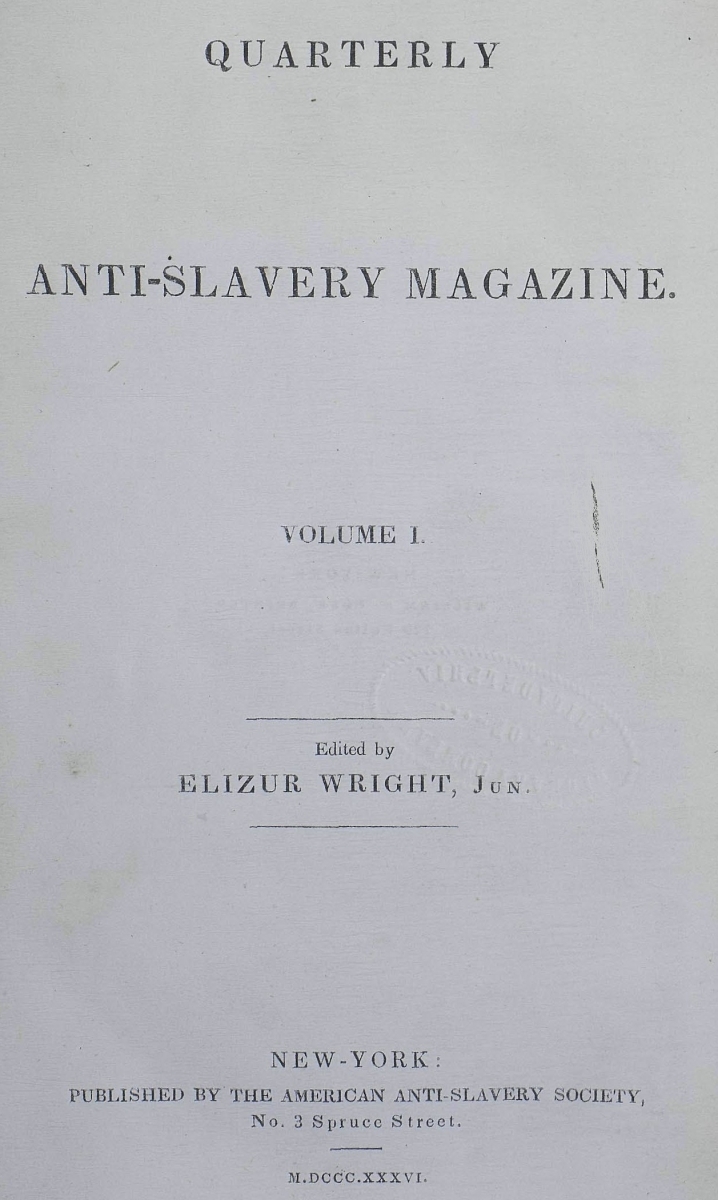 quarterly anti-slavery magazine Title Page.jpg
